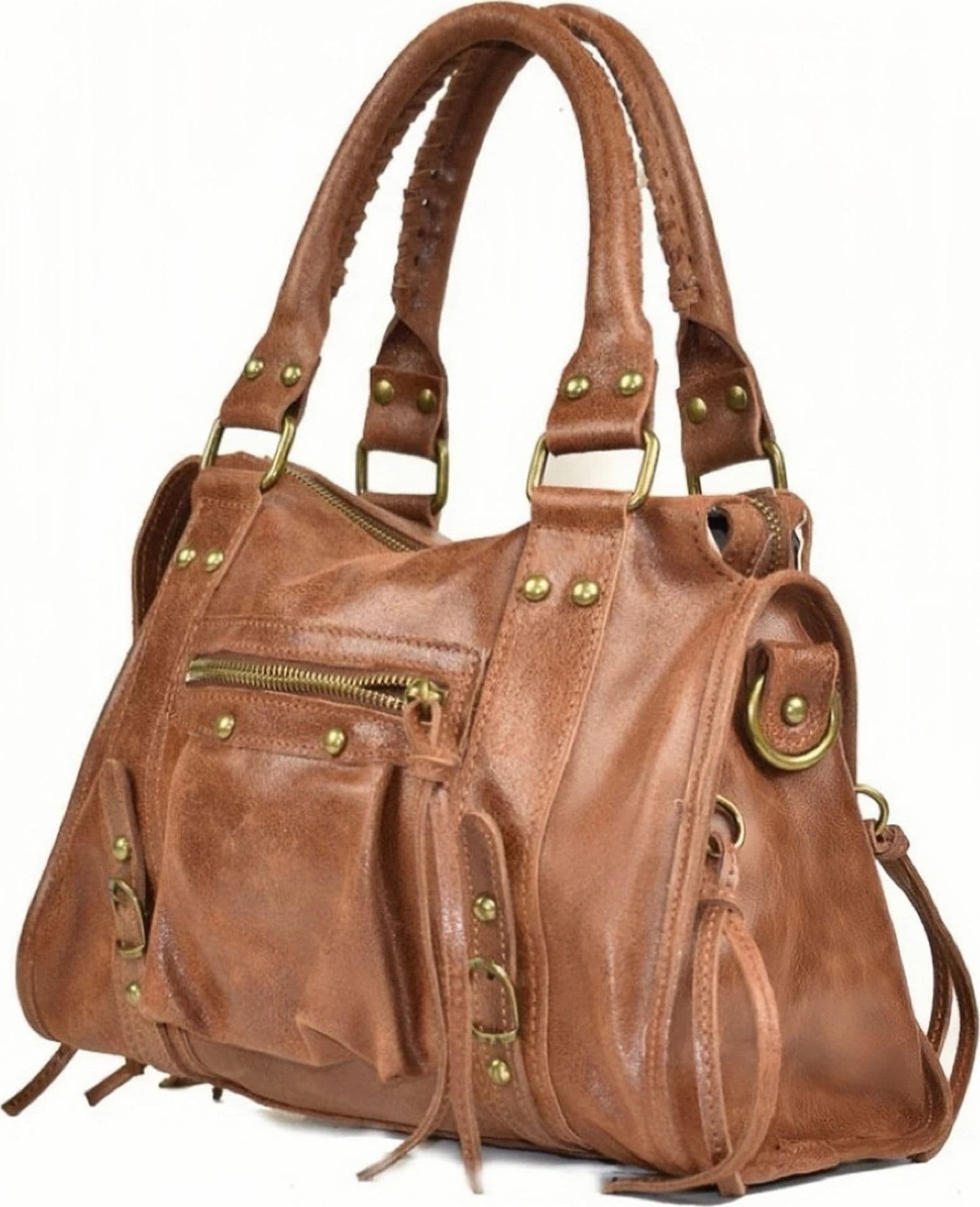 Modarno Borsa Confy in vera pelle made in Italy 26x12x20 cm in Organizer borsa Modarno - Sesto Fiorentino, commercioVirtuoso.it