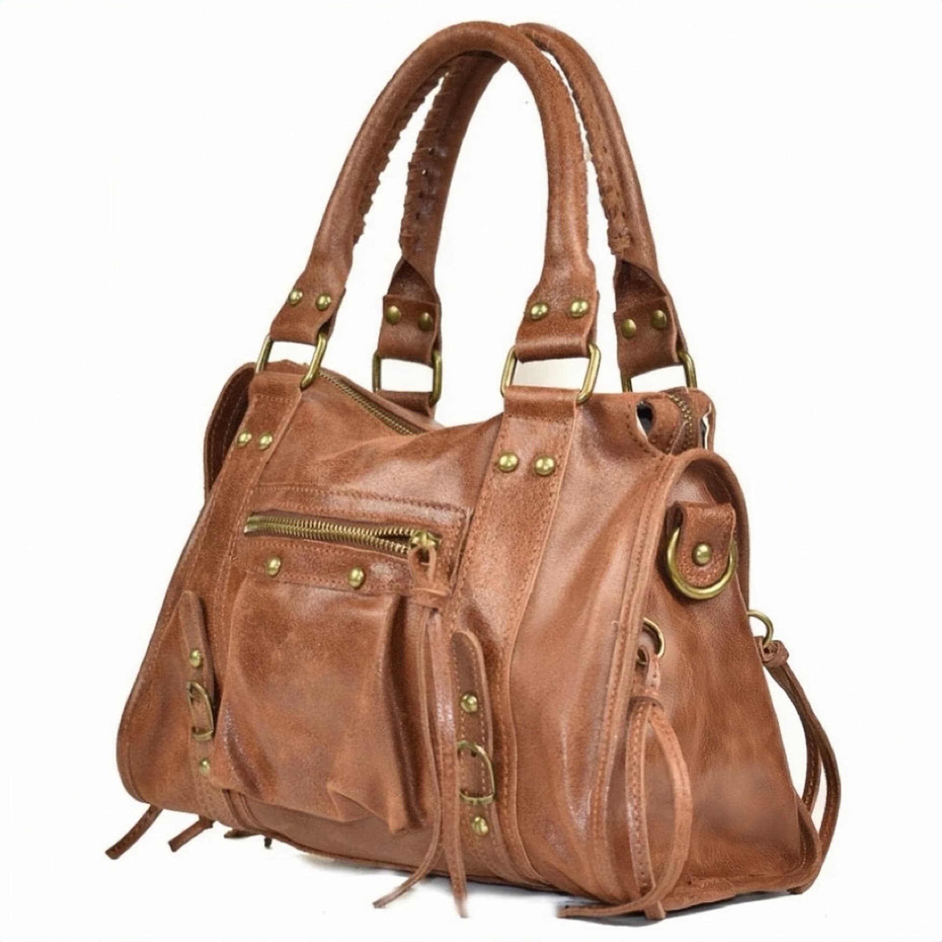 Modarno Borsa Confy in vera pelle made in Italy 26x12x20 cm in Organizer borsa Modarno - Sesto Fiorentino, commercioVirtuoso.it