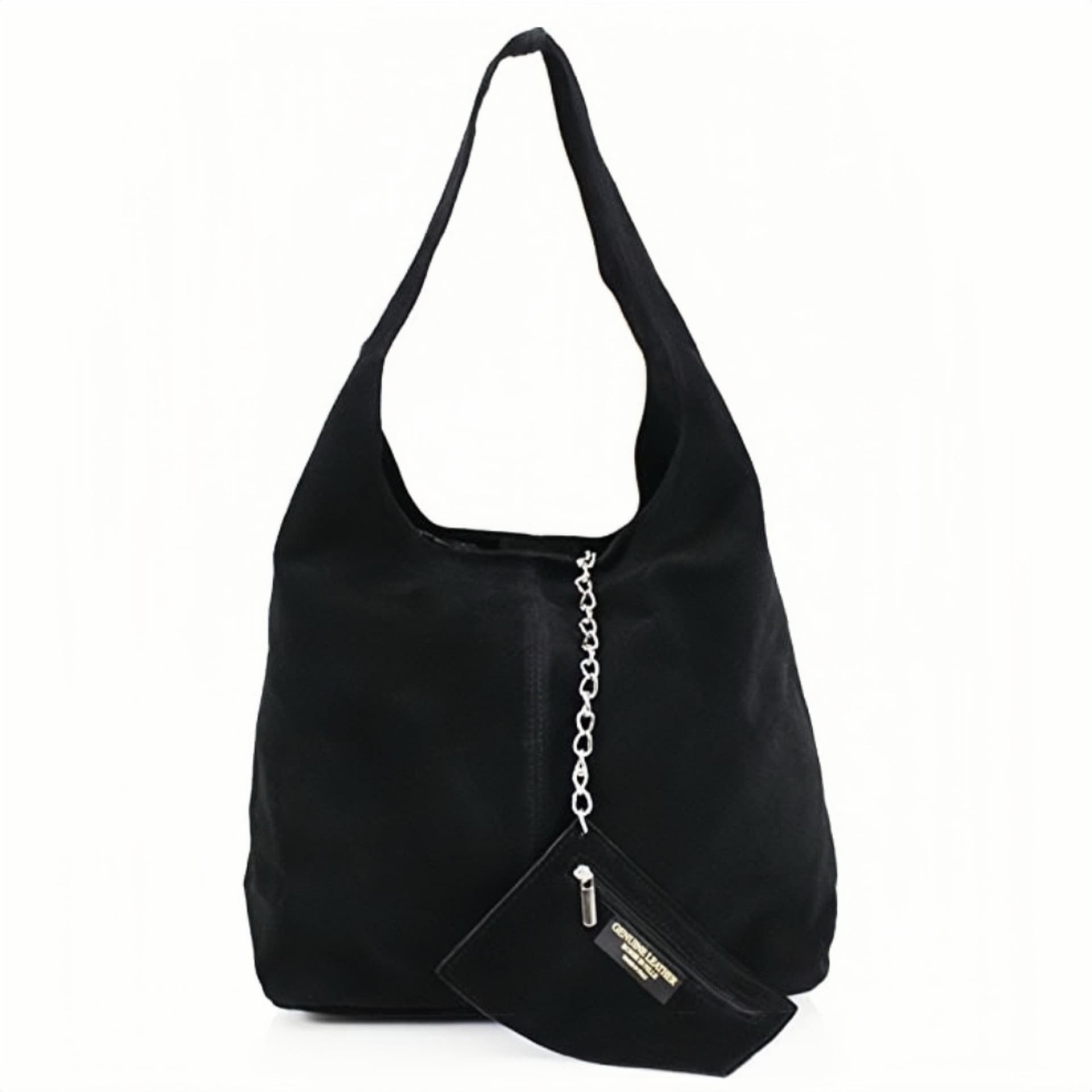 Modarno Borsa a tracolla da donna in pelle scamosciata pochette, borsa a tracolla, shopper, da donna, in vera pelle in Organizer borsa Modarno - Sesto Fiorentino, commercioVirtuoso.it