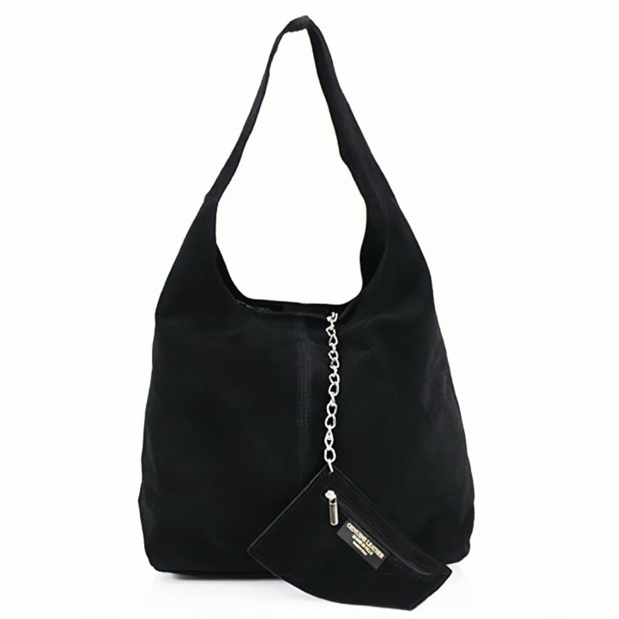 Modarno Borsa a tracolla da donna in pelle scamosciata pochette, borsa a tracolla, shopper, da donna, in vera pelle in Organizer borsa Modarno - Sesto Fiorentino, commercioVirtuoso.it