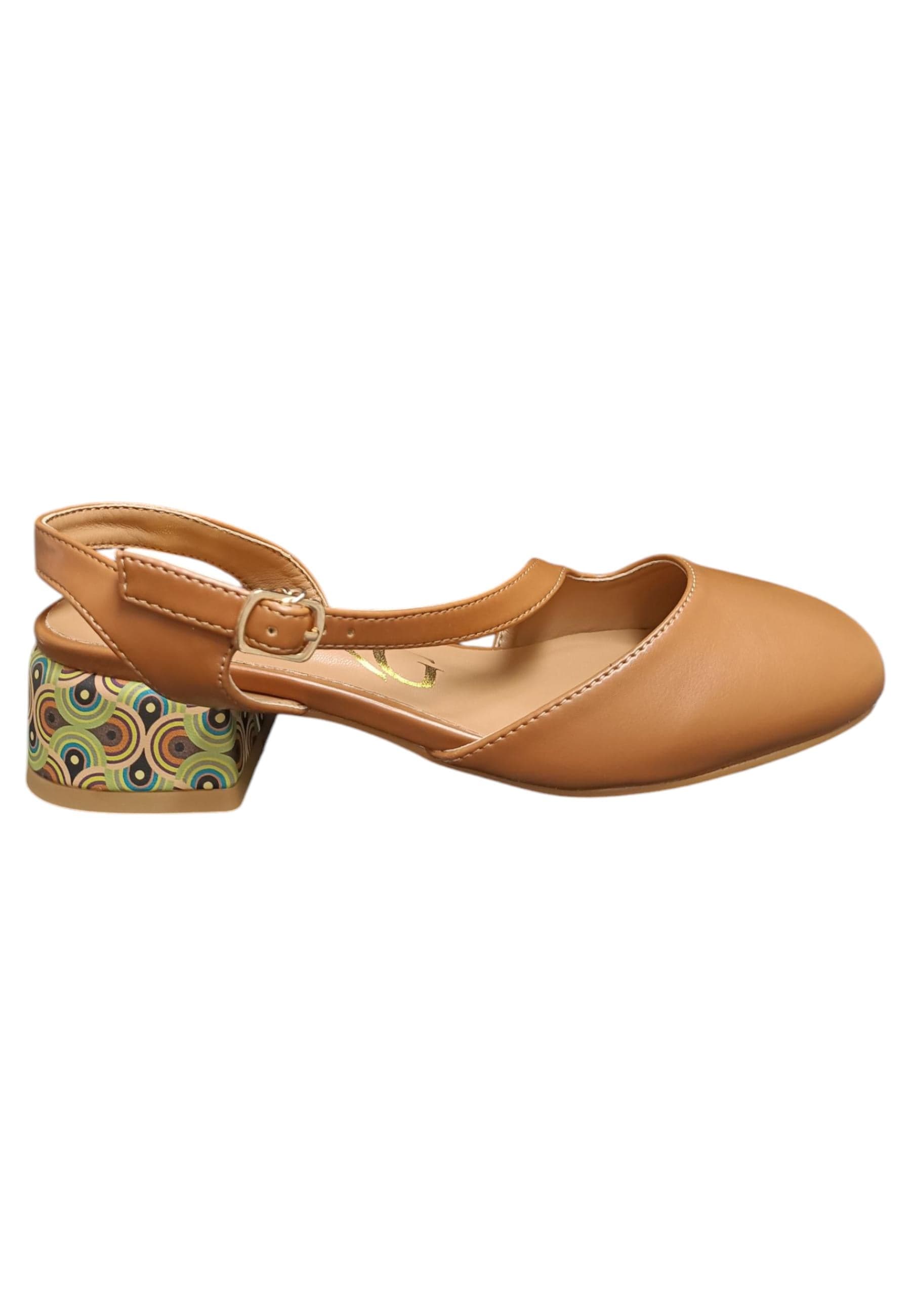 Sandali donna Nazareno Gabrieli cuoio multicolor pelle - Eleganza estiva con fibbia – cuoio-multicolor – Nazareno Gabrielli