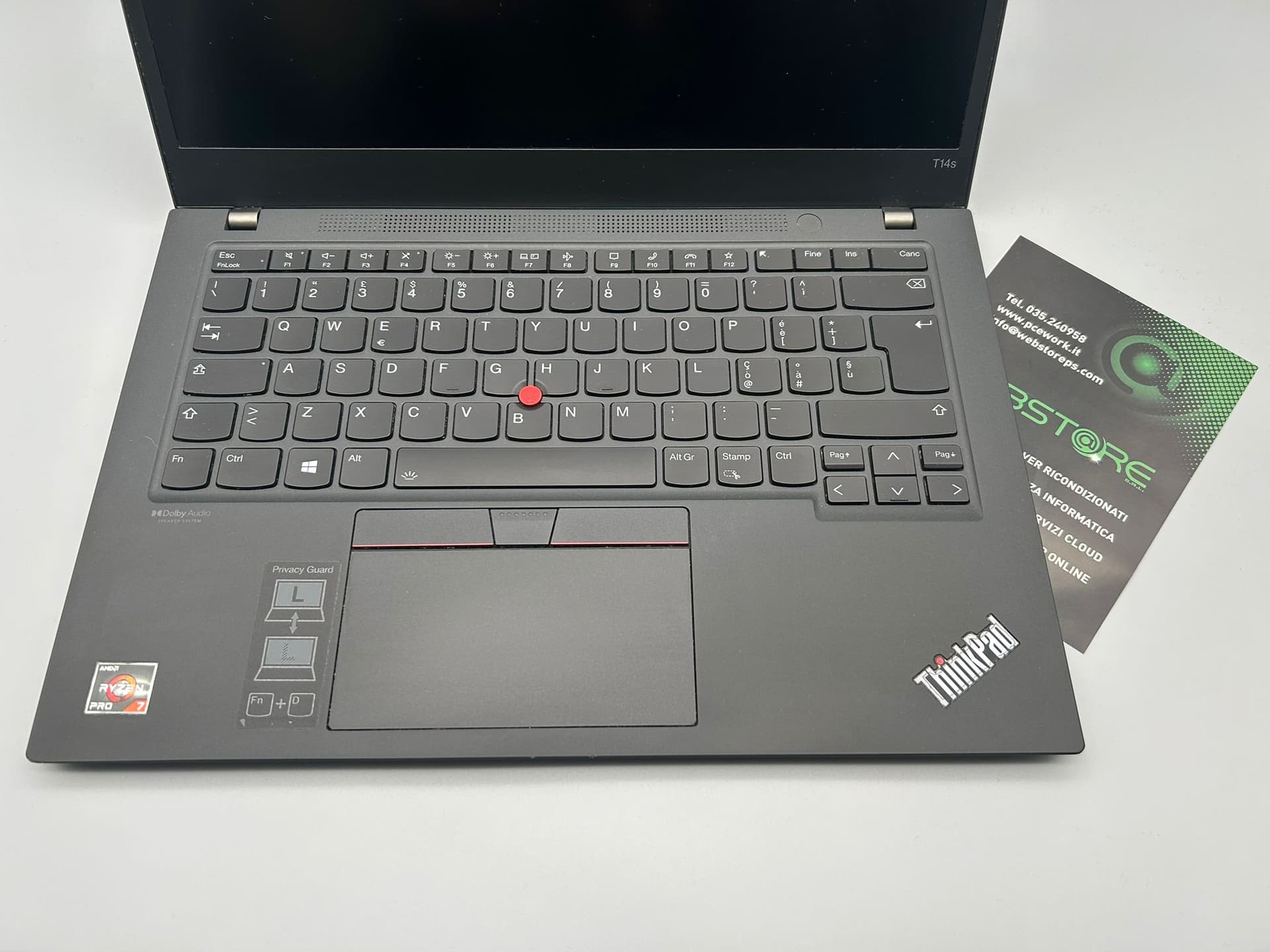 PC NOTEBOOK LENOVO T14S GEN2 in Portatili Webstore srl - Bonate Sotto, commercioVirtuoso.it