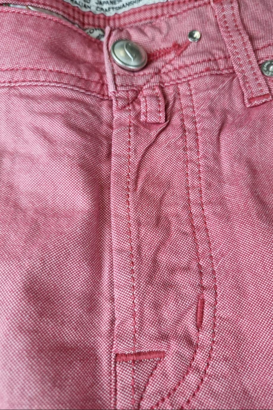 Pantalone uomo Jacob Cohen - PW688 Cotone Aragosta Made in Italy in Pantaloni Couture - Sestu, commercioVirtuoso.it