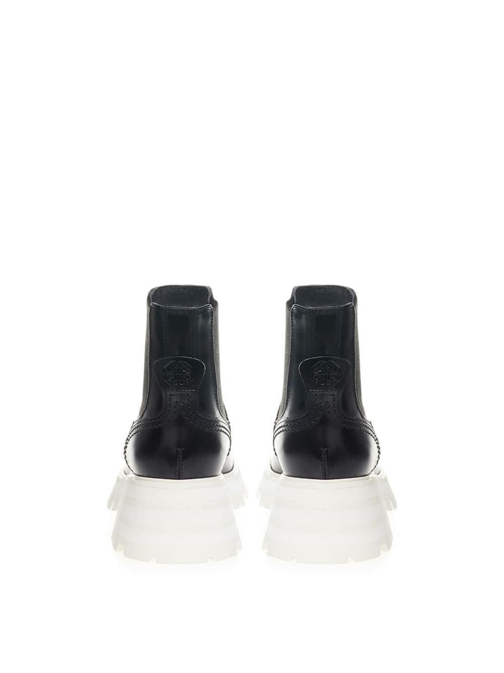 Alexander McQueen Stivaletti Chelsea tacco Bianco da donna in Stivali Drestige - Casamassima, commercioVirtuoso.it