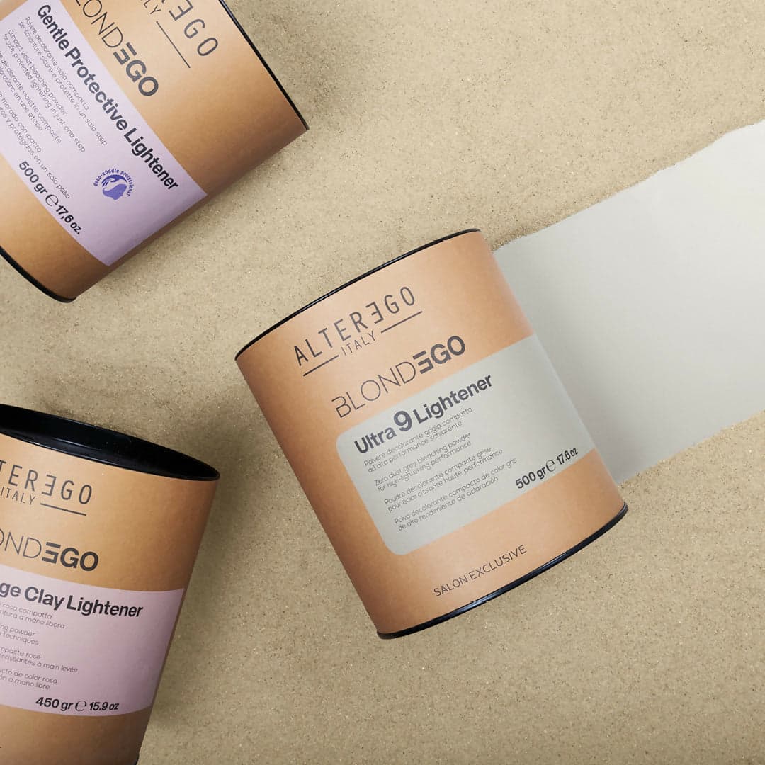 Polvere Decolorante Ultra 9 Alter Ego – Schiarente Professionale fino a 9 Toni, Decolorazione Intensa Anti Giallo, Massimo Rispetto della Fibra Capillare in Decoloranti per capelli Ricci Perfetti - Partinico, commercioVirtuoso.it