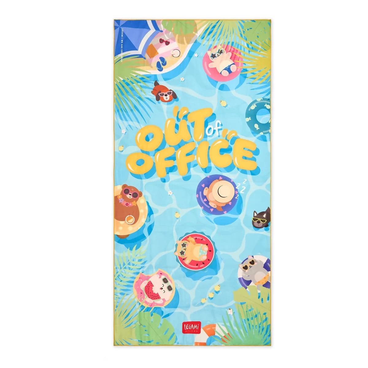Telo Mare Out of Office - Beach Towel in Teli mare Cartoleria Deja Vu - Crotone, commercioVirtuoso.it