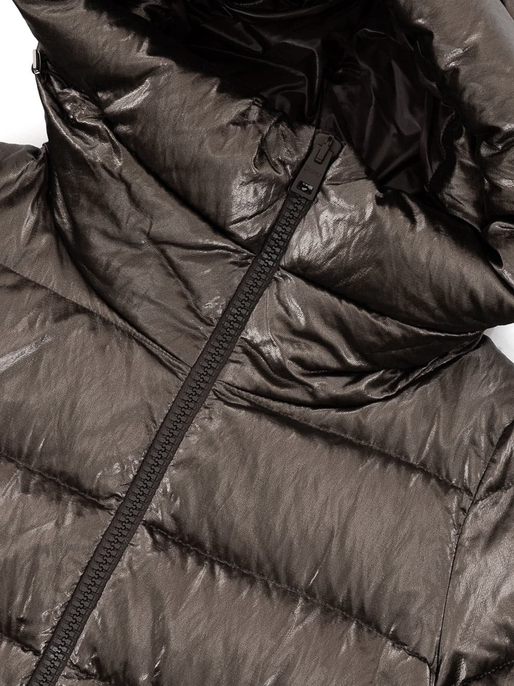Herno Parka lungo imbottito con cappuccio . da donna in Cappotti Drestige - Casamassima, commercioVirtuoso.it