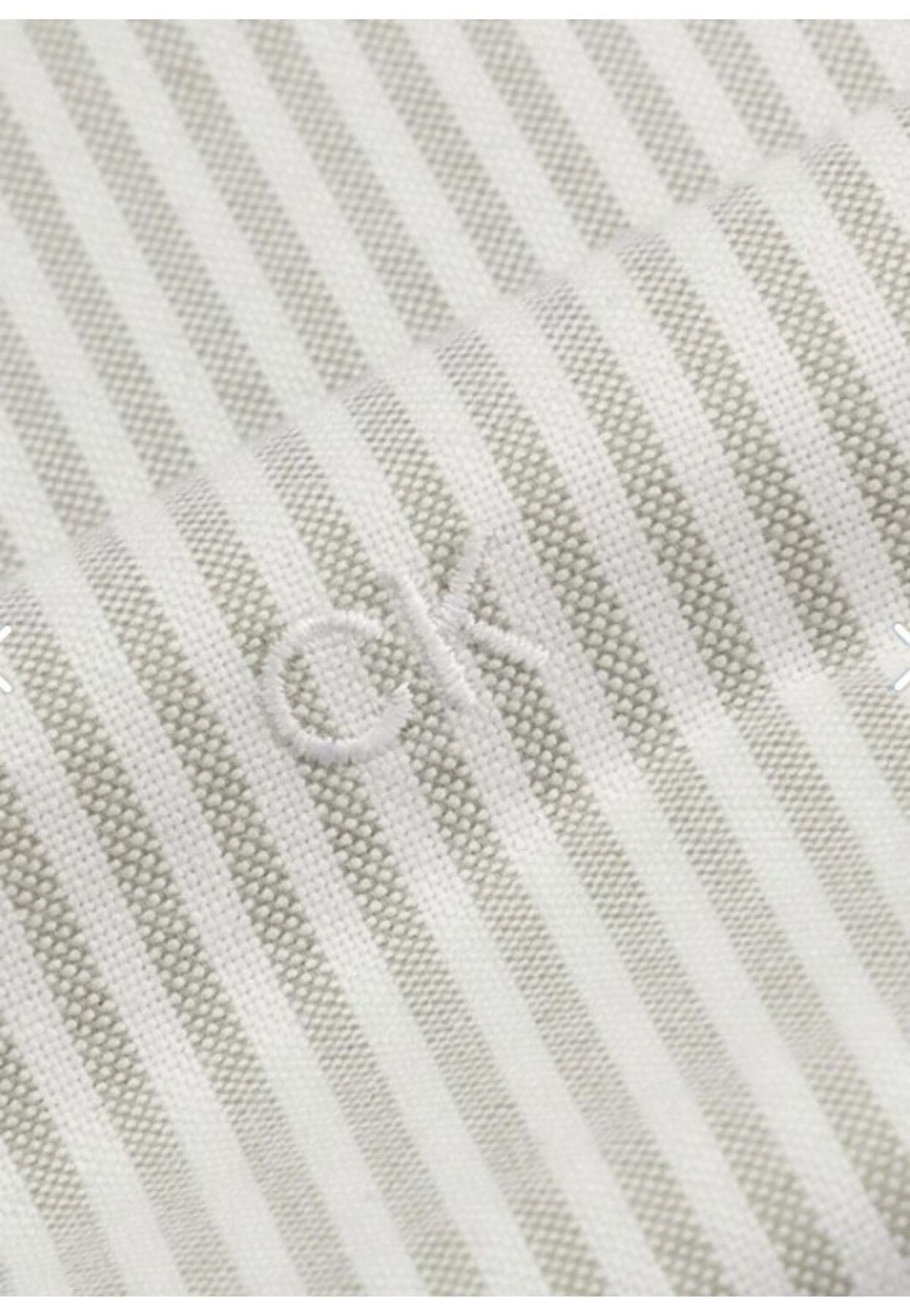 calvin klein CAMICIA WASHED OXFORD STRIPE SLIM da uomo in Camicie casual Drestige - Casamassima, commercioVirtuoso.it
