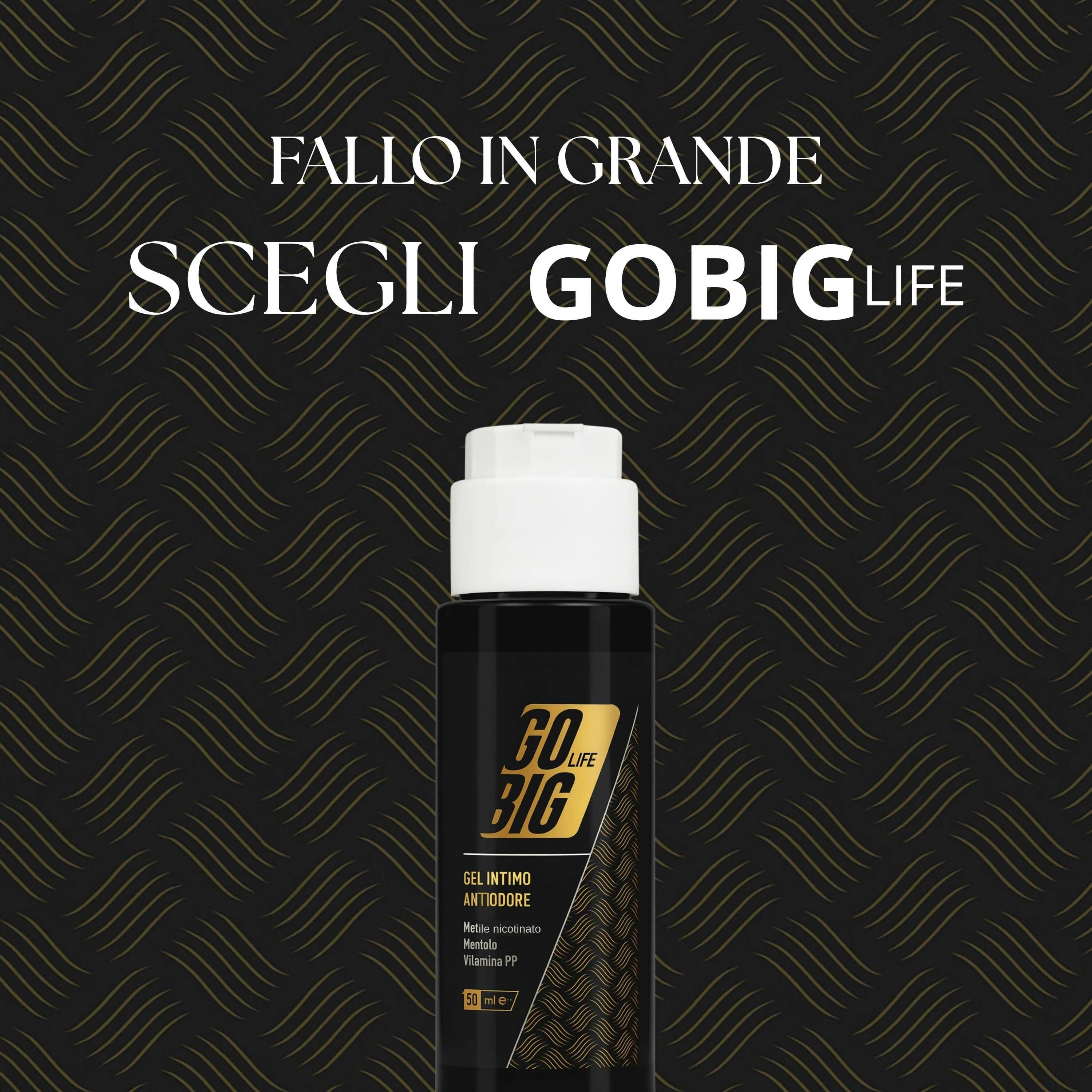 Gobig life gel intimo antiodore uomo con mentolo e vitamina pp | elimina cattivi odori, freschezza naturale, 100% ingredienti naturali | igiene intima maschile - protezione quotidiana in Creme e gel per l'igiene intima BasketGuru Italia - Palermo, commercioVirtuoso.it