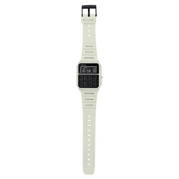 Orologio Casio unisex CA-53WF-8B, bianco, nero con cinturino in resina, movimento al quarzo, impermeabile in Orologi da polso Loweconomy - Marineo, commercioVirtuoso.it