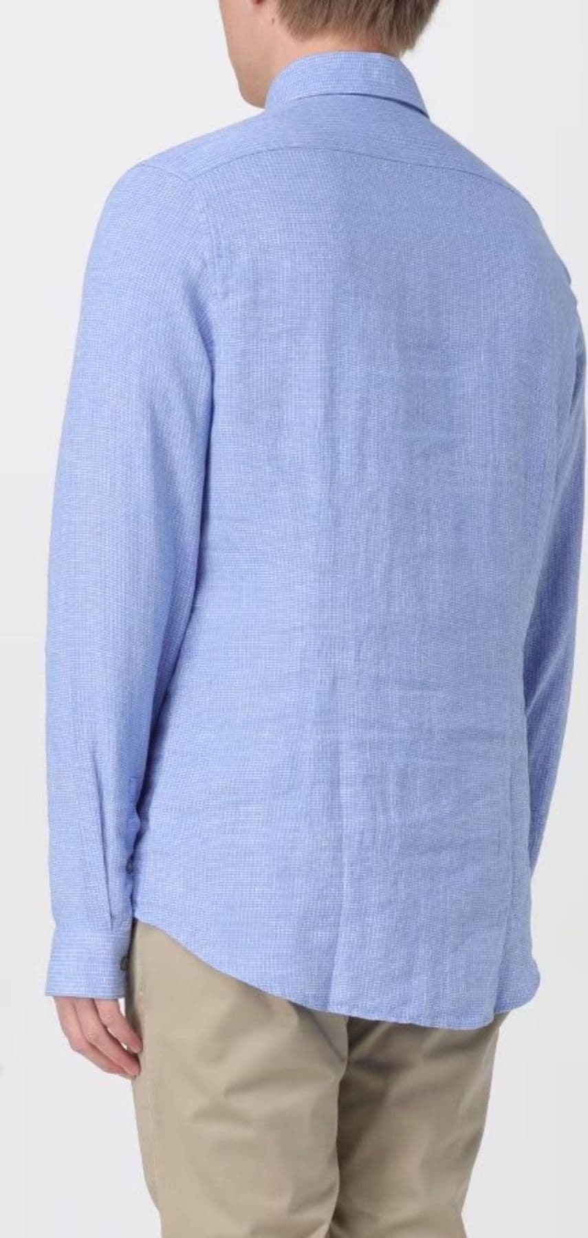 calvin klein CAMICIA LINEN CHECK SLIM SHIRT da uomo in Camicie casual Drestige - Casamassima, commercioVirtuoso.it