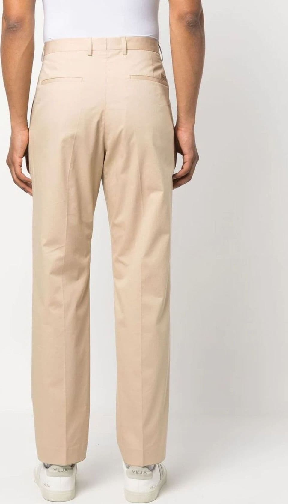 calvin klein PANTALONE cotton seacell straight pants da uomo in Pantaloni Drestige - Casamassima, commercioVirtuoso.it