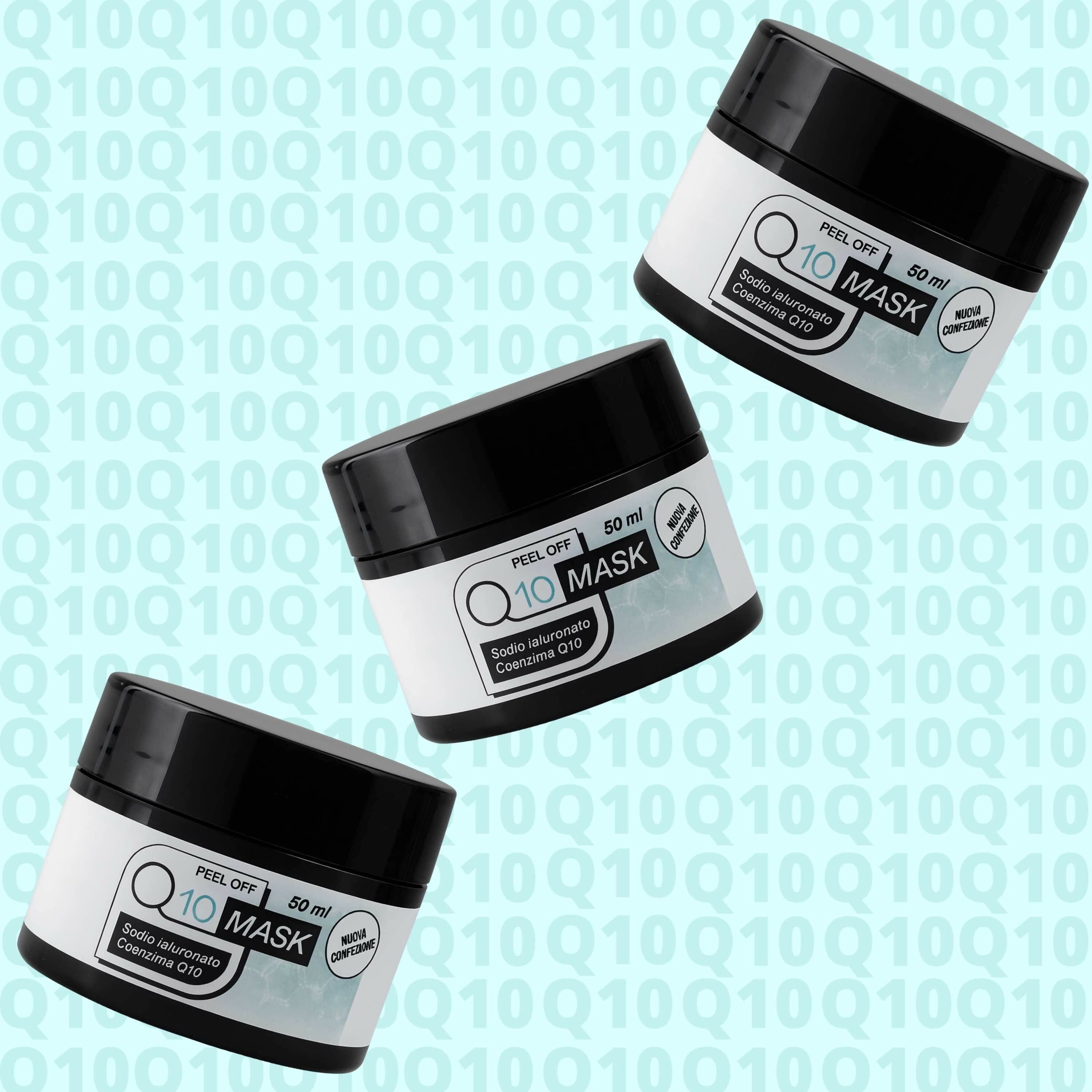 Maschera Viso Anti-Età con Coenzima Q10 e Acido Ialuronico – Trattamento Effetto Lifting, Peel Off, Idratante e Rimpolpante, Tonica e Idratata | AlohaLabs Q10 Mask 50ml in Maschere BasketGuru Italia - Palermo, commercioVirtuoso.it