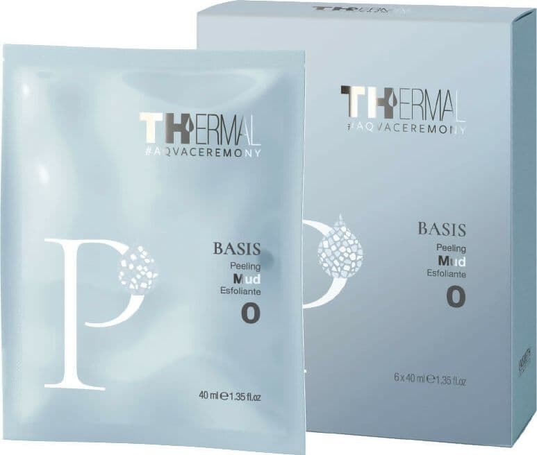 Fango Esfoliante Thermal Basis – Trattamento Detox Antiforfora con Acqua Termale e Argilla Bianca, Purifica, Ossigena e Riequilibra la Cute Sensibile