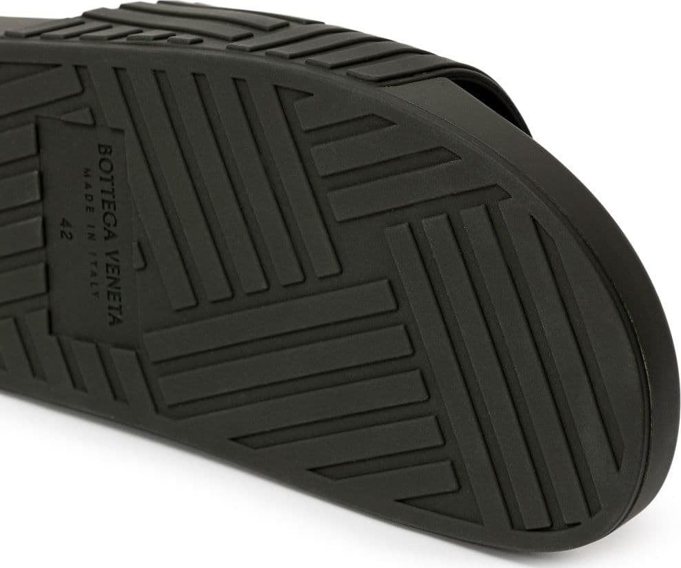 Bottega Veneta Sliders Carpet in Gomma Nera da uomo in Infradito Drestige - Casamassima, commercioVirtuoso.it