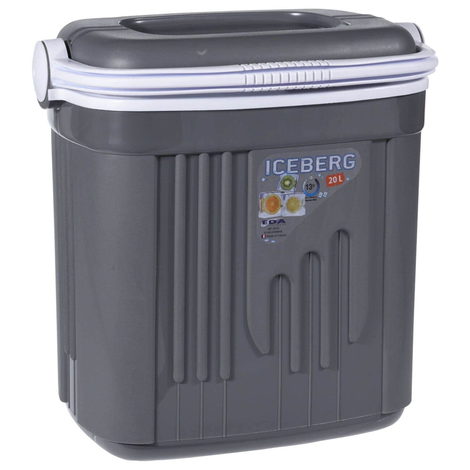 Frigo bar termico da mare e campeggio con maniglia a serratura 20 lt in Borse frigo La Zappa - Altamura, commercioVirtuoso.it