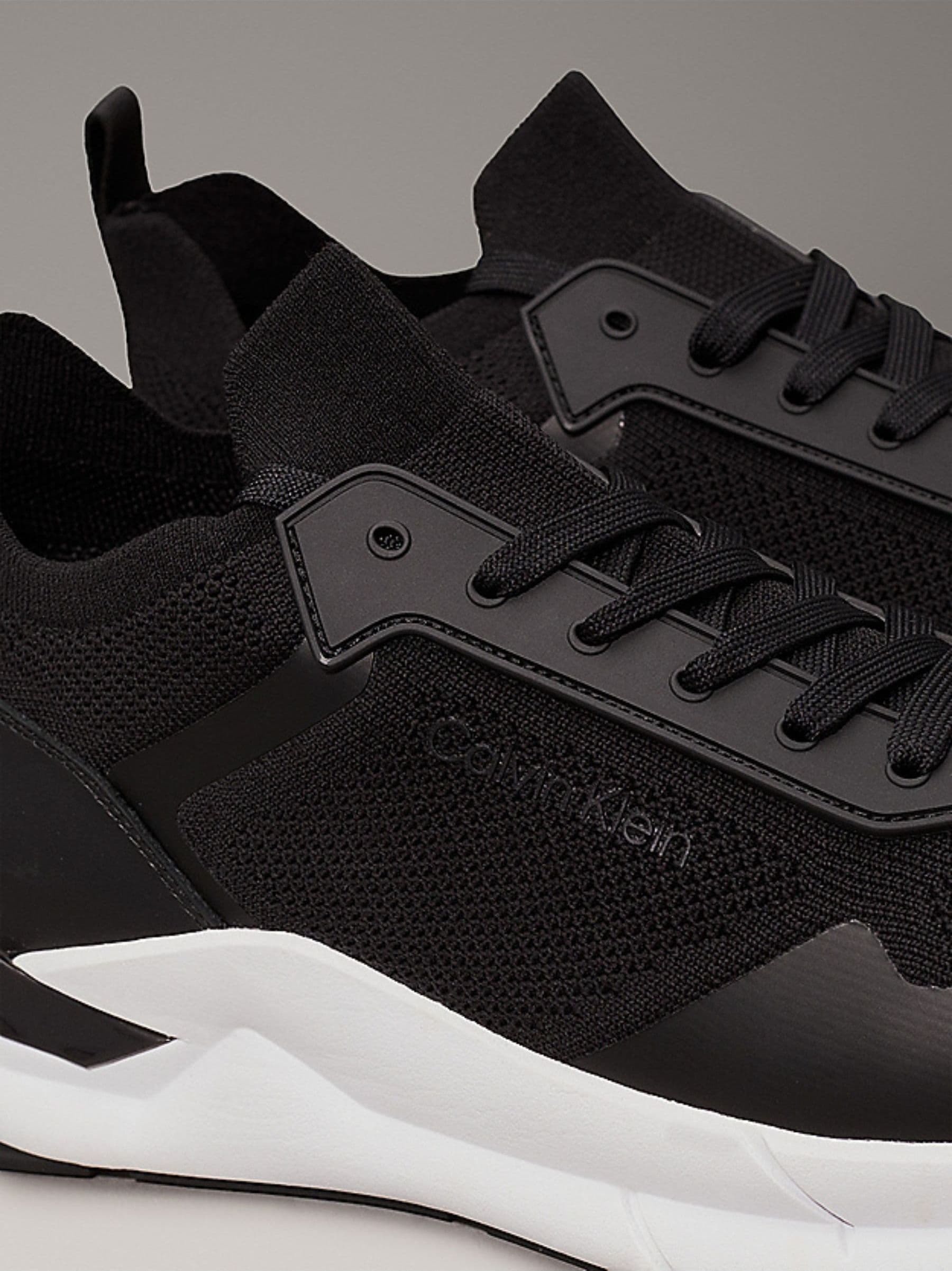 calvin klein Sneakers LOW TOP LACE UP MIX da uomo in Sneaker casual Drestige - Casamassima, commercioVirtuoso.it