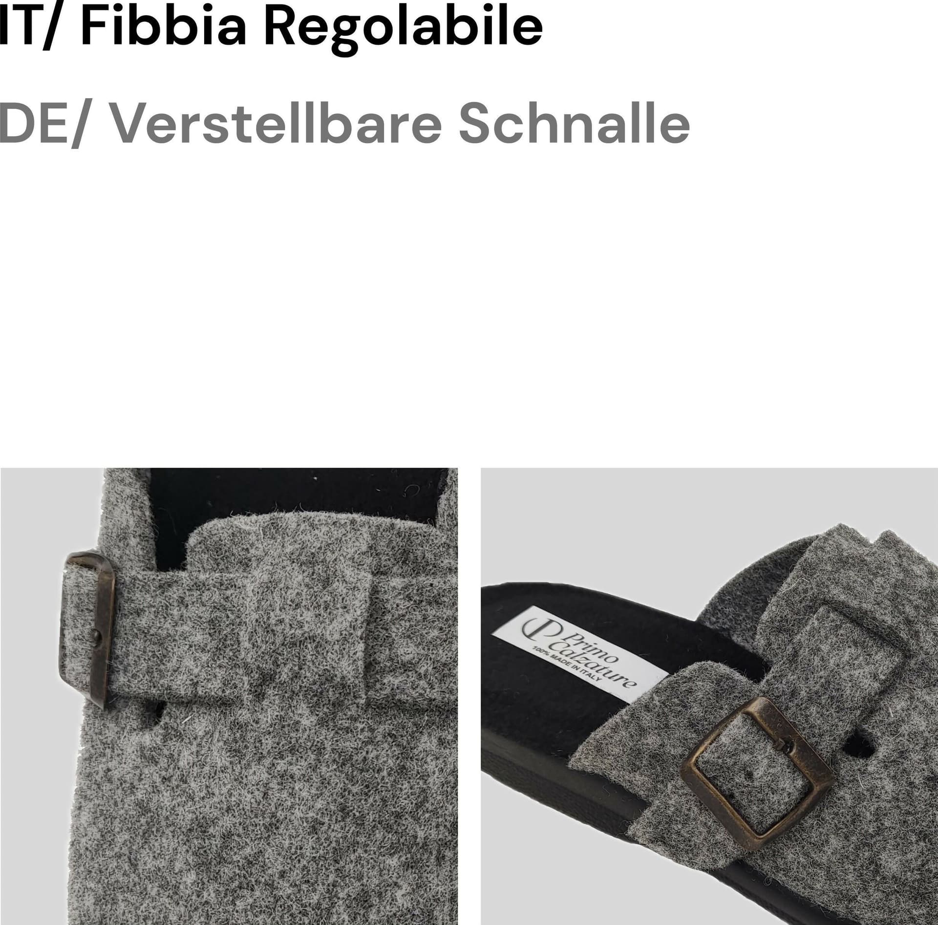 Le Valdostane, Fantastiche Pantofole Uomo Invernali da Casa, Calde e Imbottite, Ciabatte Inverno Antiscivolo con Pelo, Ciabatta da Camera Made in Italy, Fibbia Regolabile Comfort Unico in Pantofole Primo Calzature - Venezia, commercioVirtuoso.it
