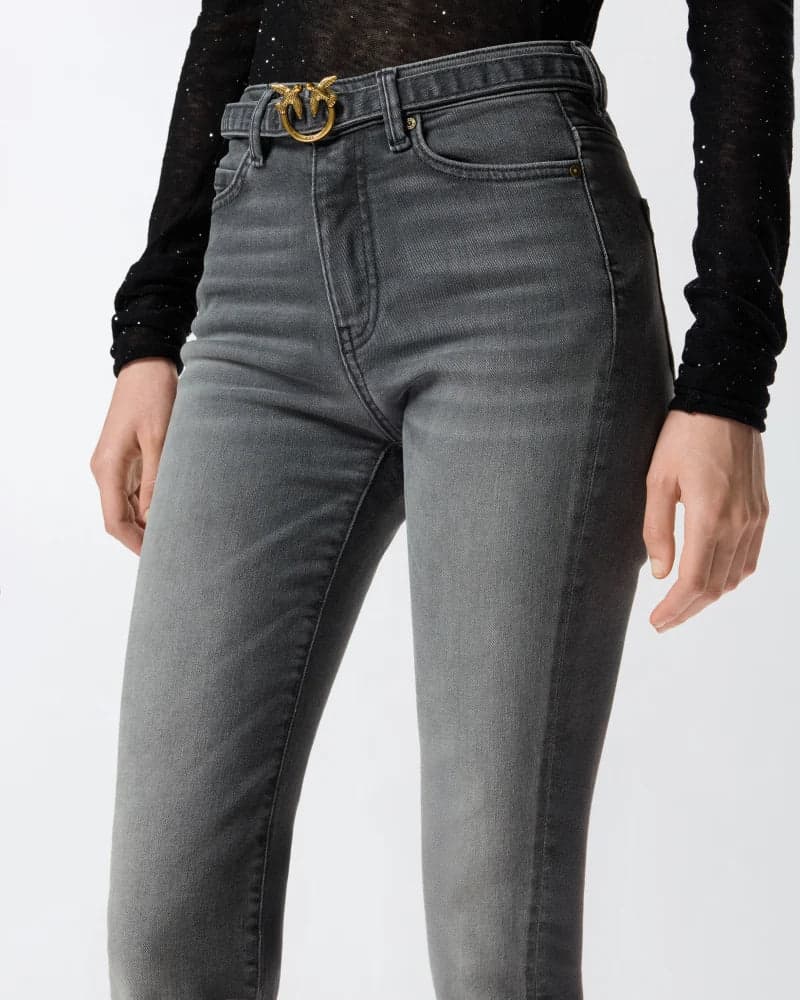 Pinko FLORA FLARE POWER STRETCH DARK FW25 da donna in Jeans Drestige - Casamassima, commercioVirtuoso.it
