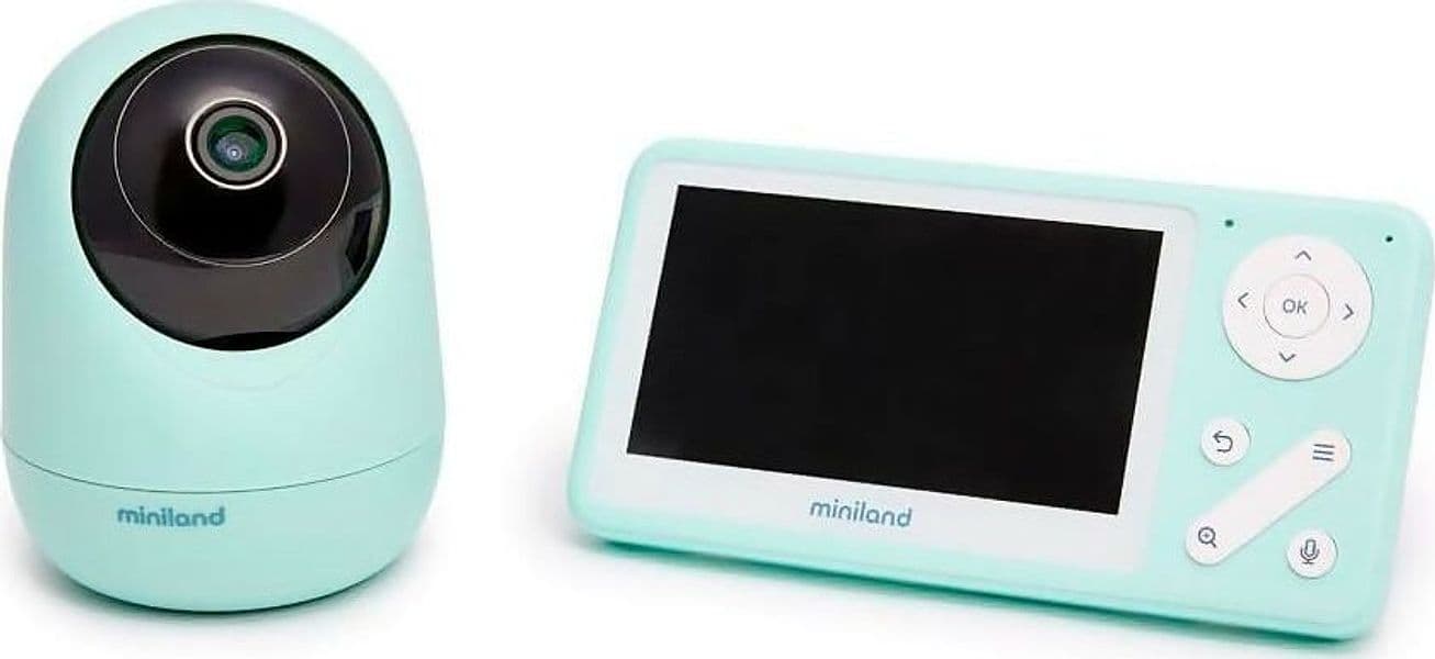 Miniland Digimonitor Anywhere Baby Monitor Dual con Telecamera Motorizzata | Monitor 4,2” e App Mobile | Visione Notturna, Registrazione SD, Comunicazione Bidirezionale in Monitor video Sanitaria Gioia del Bimbo - Villa San Giovanni, commercioVirtuoso.it