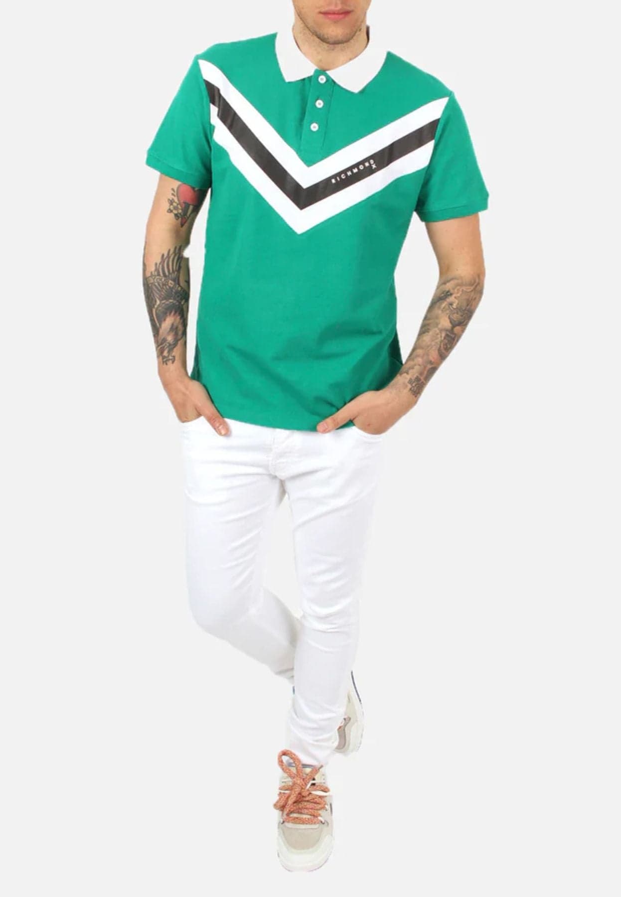 John Richmond POLO WIMBLEDON da uomo in Polo Drestige - Casamassima, commercioVirtuoso.it