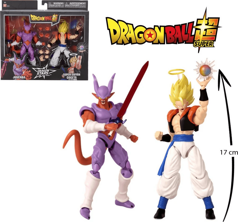 BANDAI DRAGON BALL PERSONAGGI COPPIA CM 17 GOGETA CONTRO JANENBA in Animali Cartoleria Deja Vu - Crotone, commercioVirtuoso.it