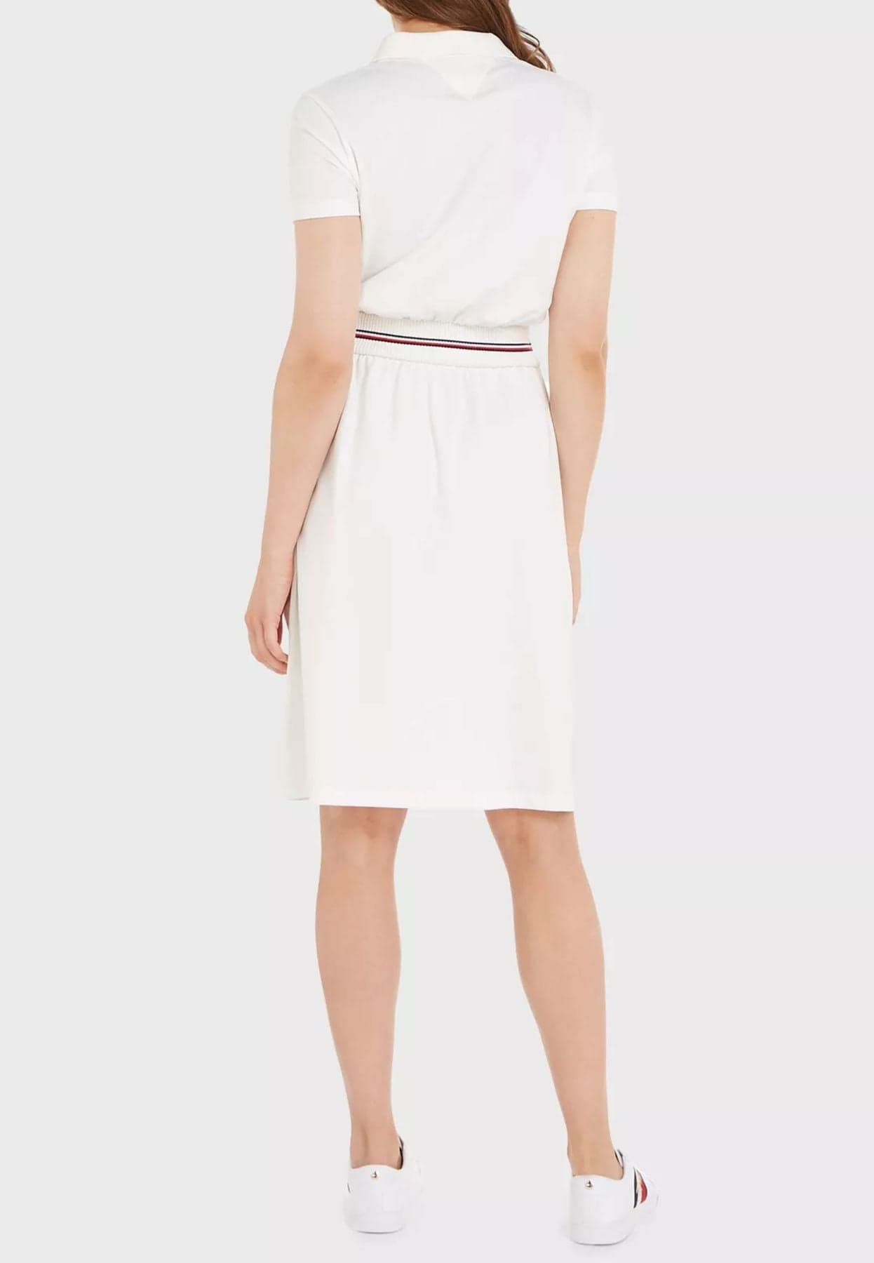 Tommy Hilfiger VESTITO REG RWB F&amp;F POLO DRESS da donna in Casual Drestige - Casamassima, commercioVirtuoso.it