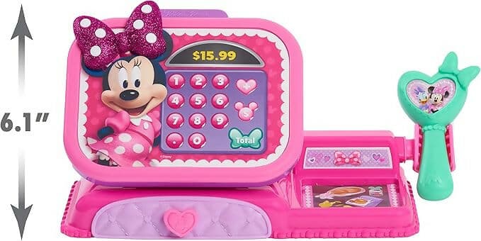 Registratore di cassa della fiocco-boutique di Minni Disney Junior con effetti sonori in Animali Cartoleria Deja Vu - Crotone, commercioVirtuoso.it