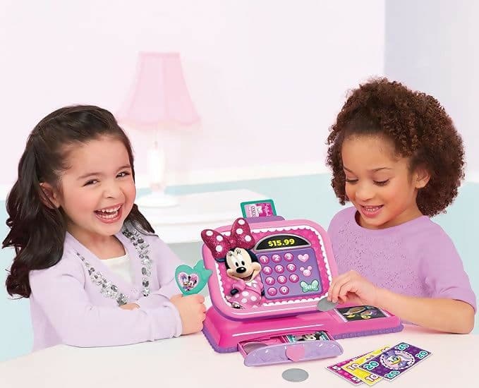 Registratore di cassa della fiocco-boutique di Minni Disney Junior con effetti sonori in Animali Cartoleria Deja Vu - Crotone, commercioVirtuoso.it