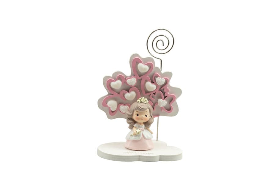 3 Pezzi Portafoto Albero della vita cuori rosa piccolo con principessa Nascita Bimba in Cornici da parete e da tavolo The King Luxury - San Marcellino, commercioVirtuoso.it
