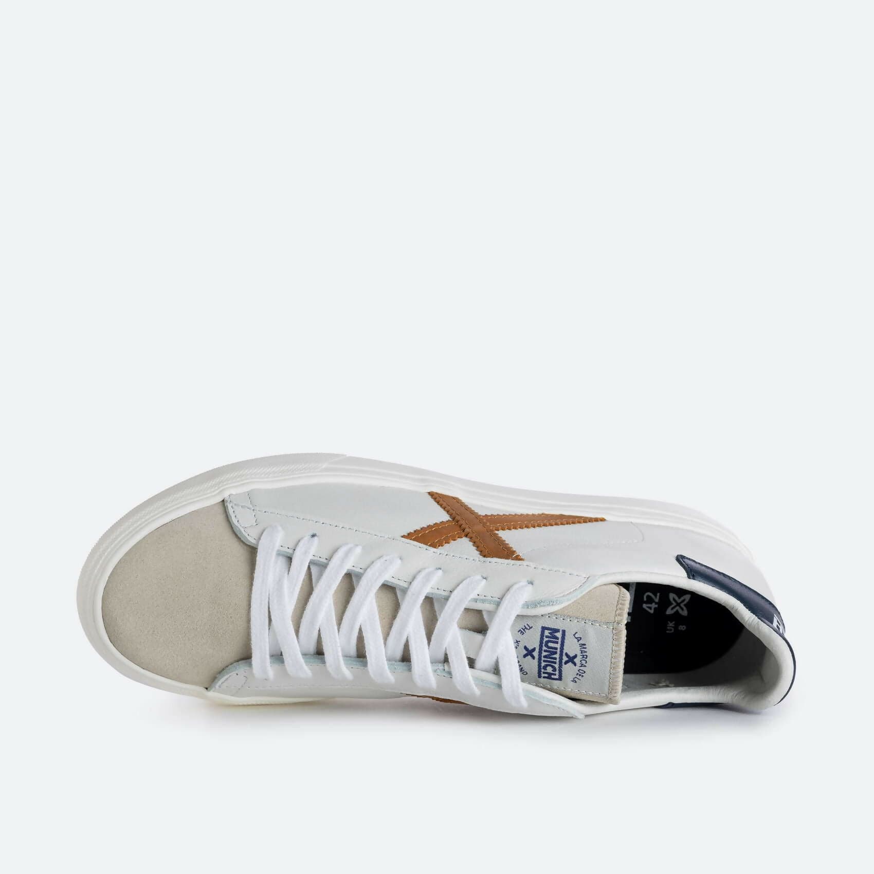 Munich Uomo sneakers in pelle e suede in Sneaker casual Cantali Calzature - Randazzo, commercioVirtuoso.it