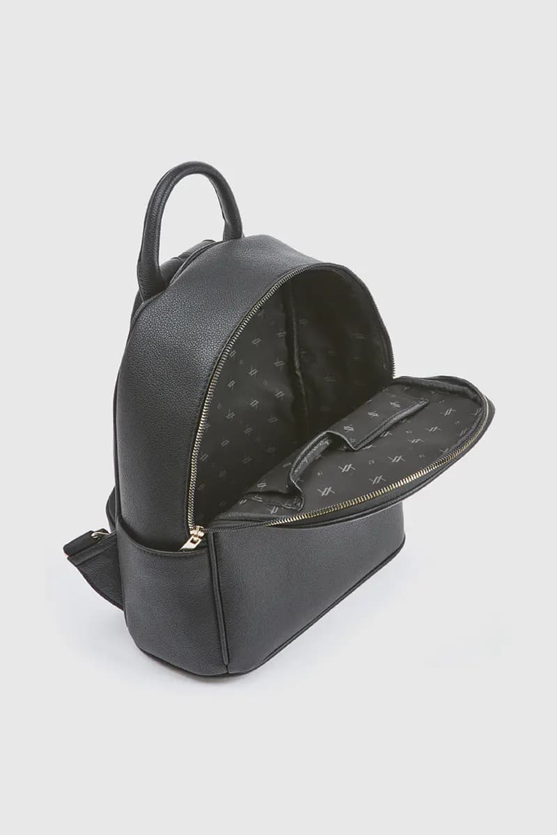 Zaino donna in ecopelle con zip | Verde Fashion in Borse a zainetto You Store - Messina, commercioVirtuoso.it