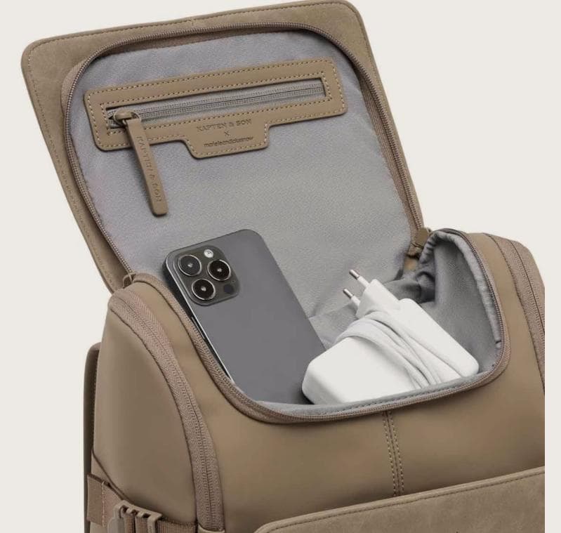 Zaino Kapten & Son  Bali Medium Beige in Ginevra Glad Store - Genova, commercioVirtuoso.it