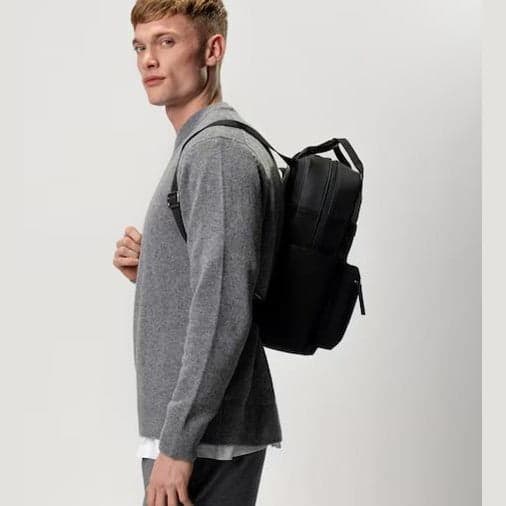 Zaino Kapten & Son  Bergen Black in Zaini Casual Glad Store - Genova, commercioVirtuoso.it