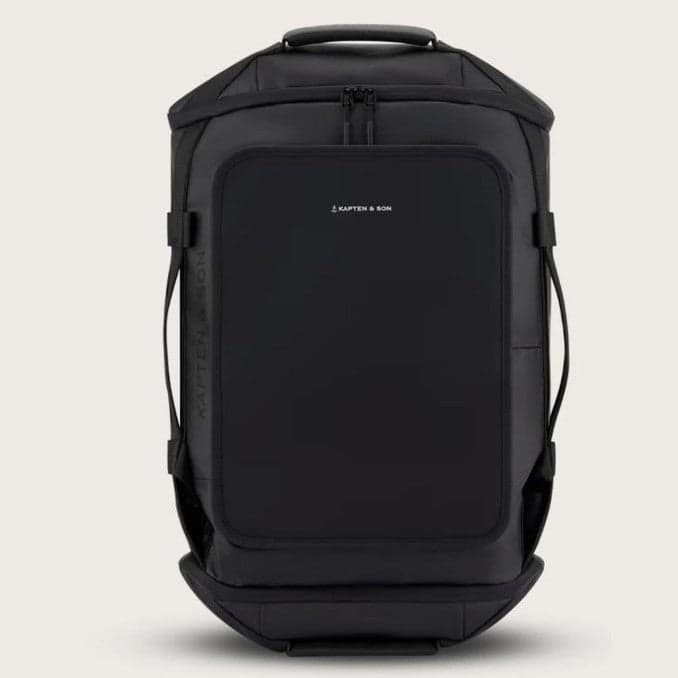 Zaino Kapten & Son Lisbon Duffle Bkpk S Black in Zaini Casual Glad Store - Genova, commercioVirtuoso.it