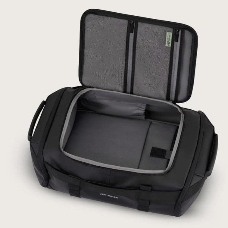 Zaino Kapten & Son Lisbon Duffle Bkpk S Black in Zaini Casual Glad Store - Genova, commercioVirtuoso.it