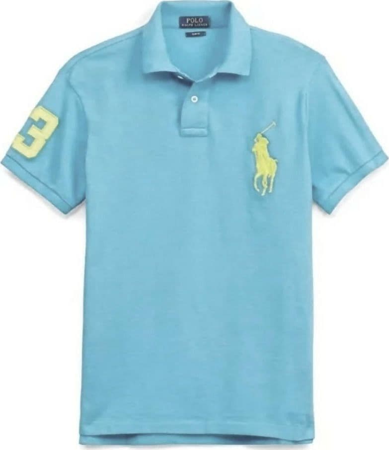 Polo Ralph Lauren Uomo 100% Cotone Pony Ricamato Slim Fit Maniche Corte Maxi Logo Big Pony in Polo Euforia - Bronte, commercioVirtuoso.it