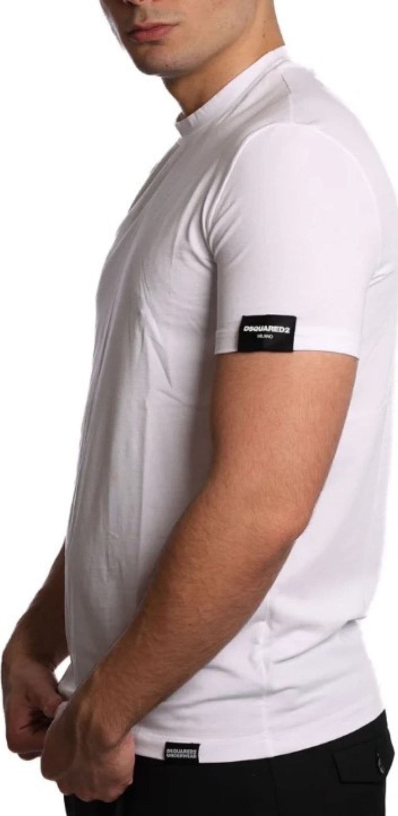 DSQUARED2 T-SHIRT ROUND NECK T-SHIRT da uomo in T-shirt Drestige - Casamassima, commercioVirtuoso.it