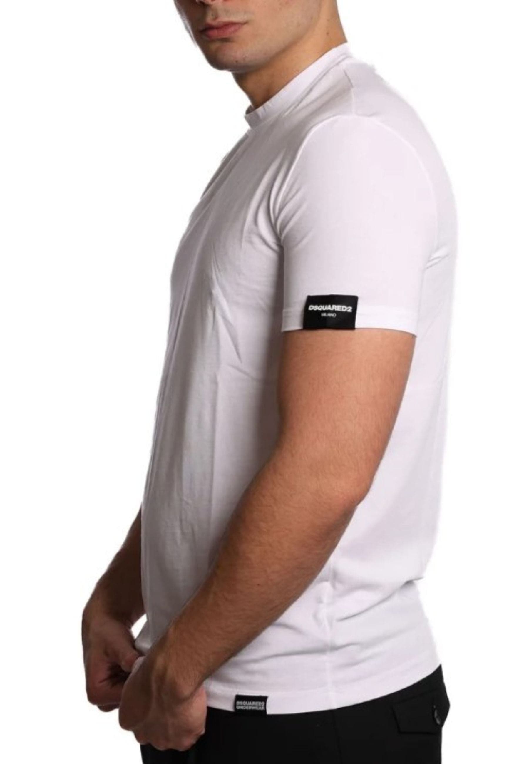 DSQUARED2 T-SHIRT ROUND NECK T-SHIRT da uomo in T-shirt Drestige - Casamassima, commercioVirtuoso.it