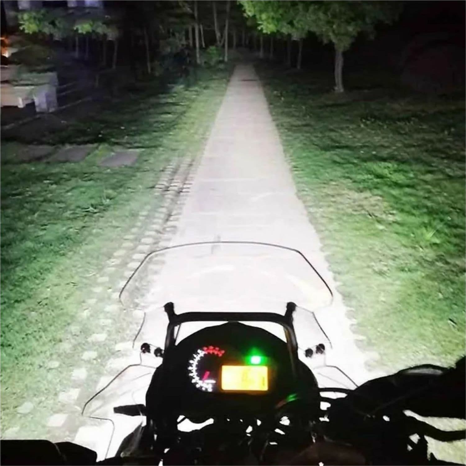 LUCE FARO LED MOTO MS3