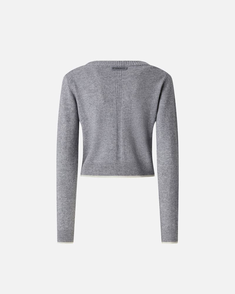 Pinko STROMBOLI CARDIGAN LANA MERINO FW25 da donna in Cardigan Drestige - Casamassima, commercioVirtuoso.it