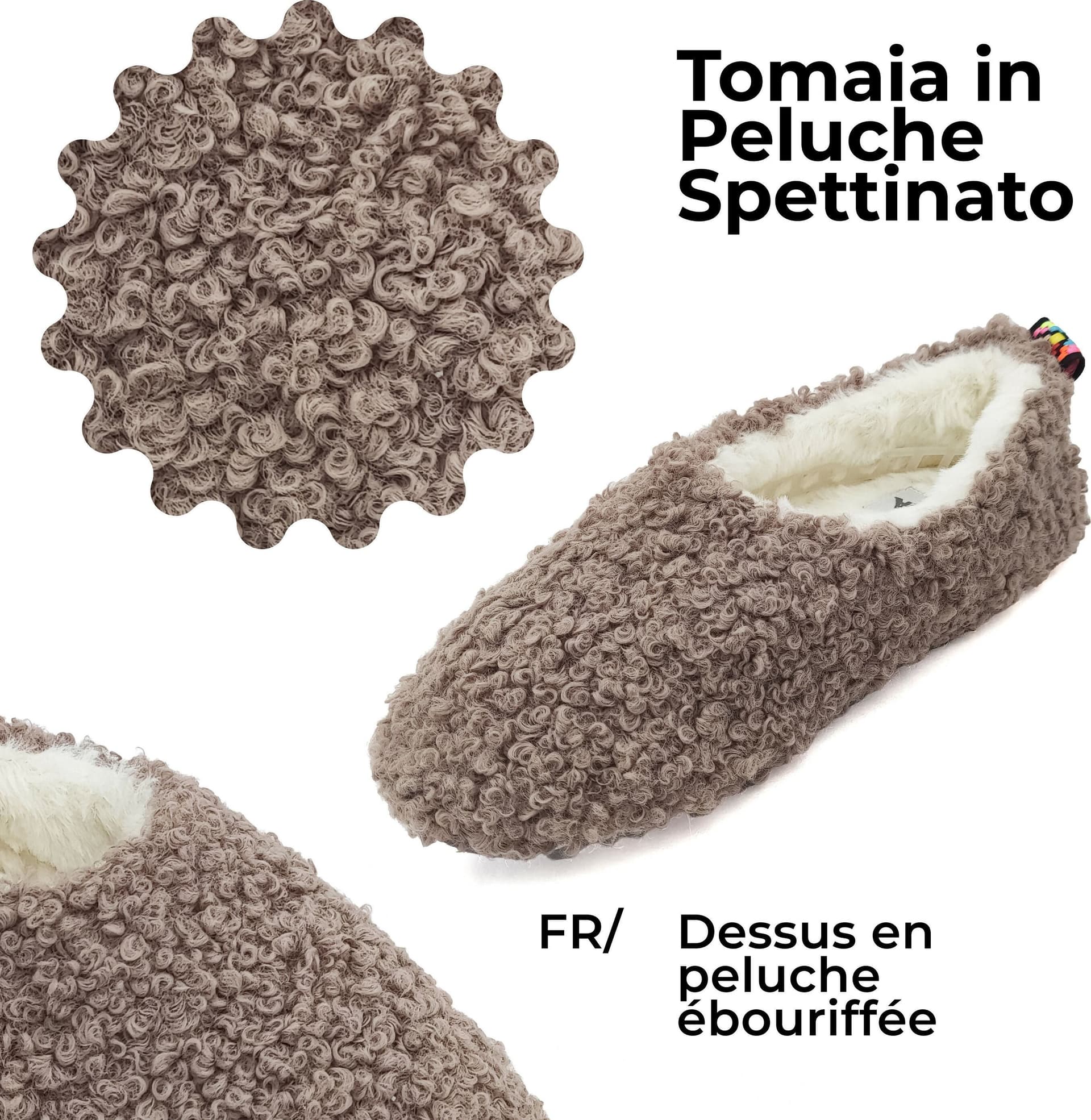 Le Pelosone Ciabatte Donna Invernali Da Casa Babbucce in Peluche Spettinato Pantofole Chiuse Suola per Parquet in Ciabatte moda Primo Calzature - Venezia, commercioVirtuoso.it