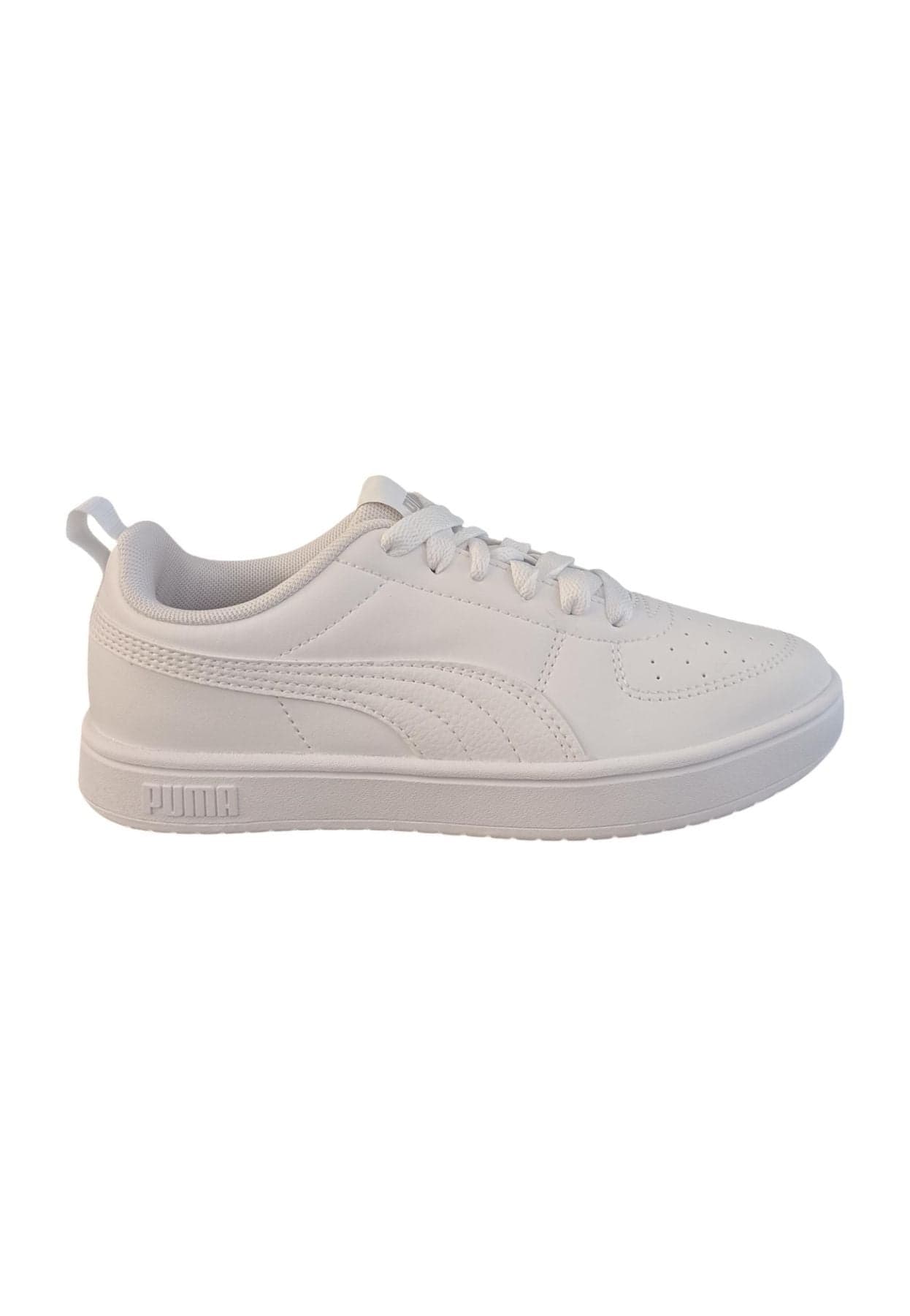 Scarpe sneakers Unisex bambini PUMA RICKIE  bianco-rosa laccio - 20