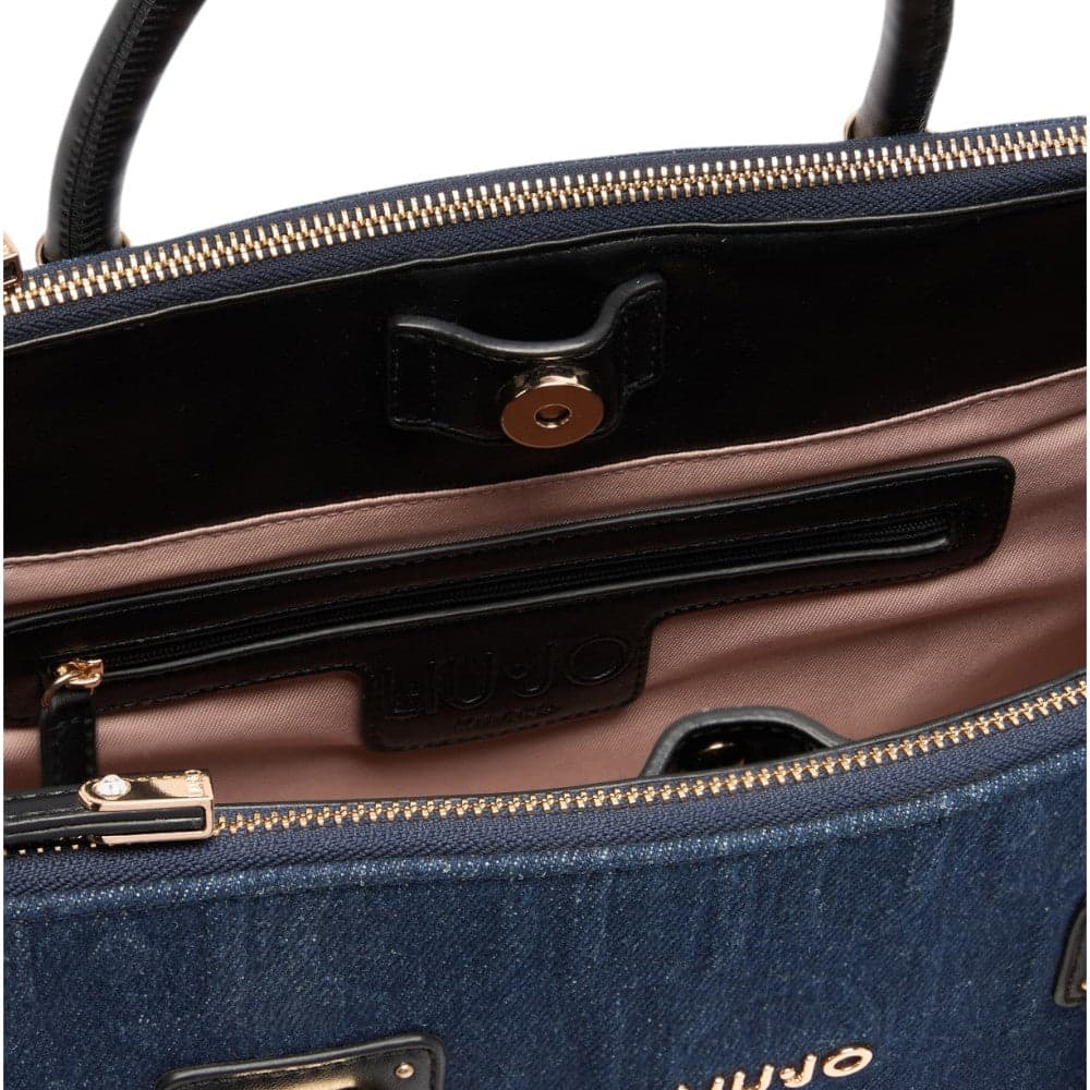 Liu Jo borsa satchel in denim AF5008D0001-94024 in Borse a spalla Prodotti di Classe - Nocera Superiore, commercioVirtuoso.it