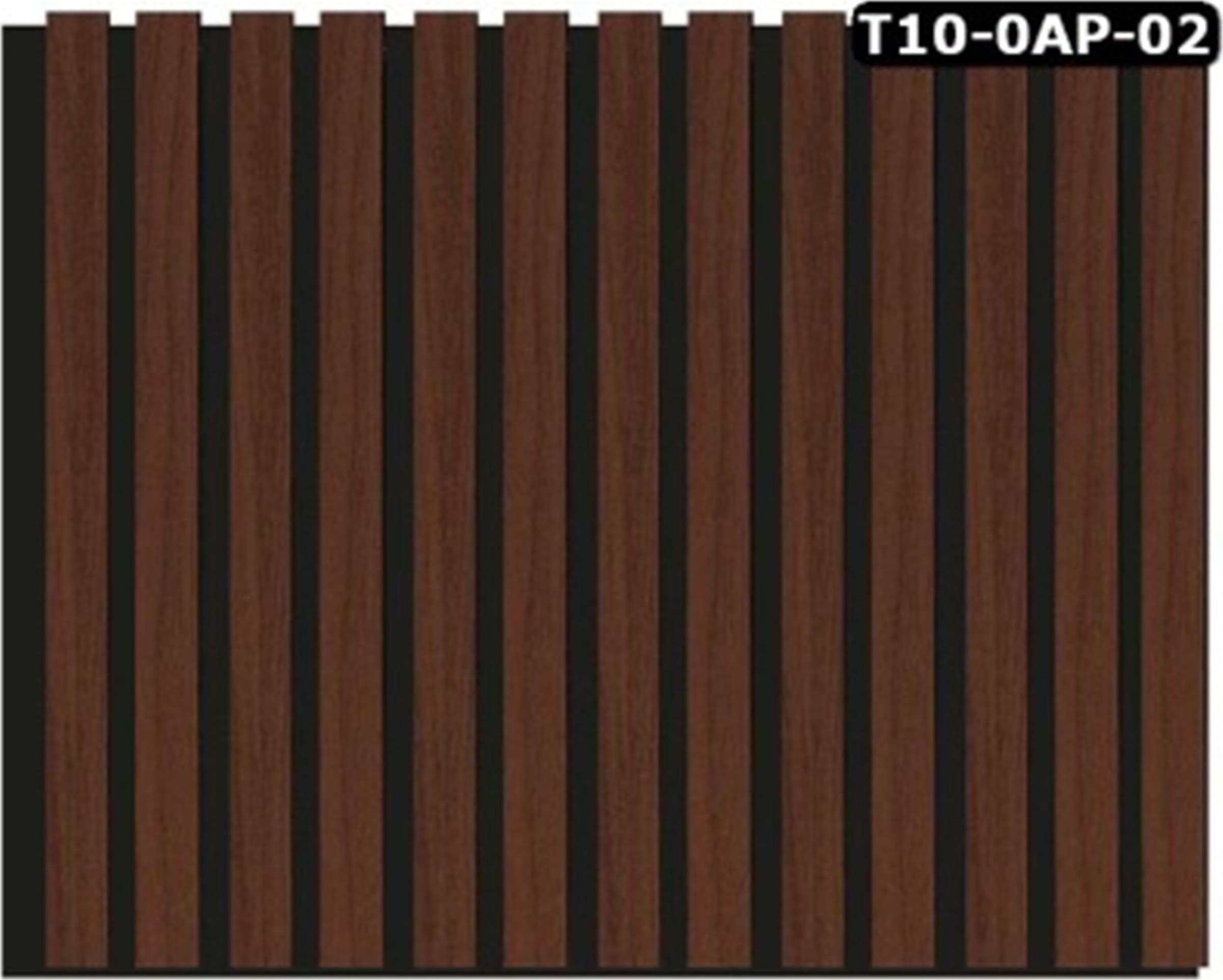 Pannello ACUSTICO Euroacustic Flex (1,65mq) a Lamelli in FIBRA DI LEGNO + feltro mis. 9x600x2750mm varie Texture - 23