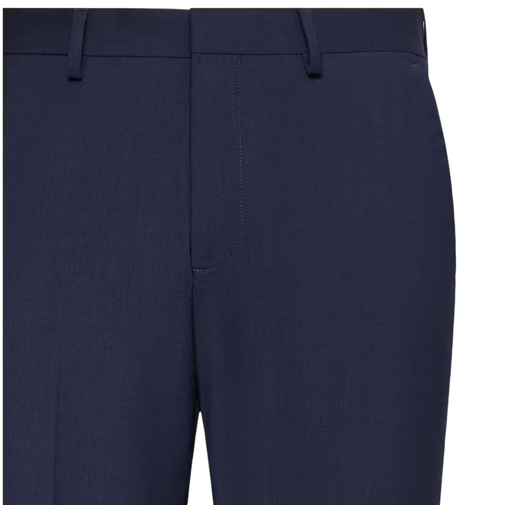 Calvin Klein pantalone blu misto lana slim fit LV14LD904GPPK in Pantaloni Prodotti di Classe - Nocera Superiore, commercioVirtuoso.it