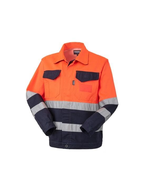 Giubbetto Invernale Hi-Vis Arancio/Blu Giacca da Lavoro Alta Visibilità da Cantiere Asfaltatore Lavori Stradali in Giacche e gilet alta visibilità Dresswork - Como, commercioVirtuoso.it
