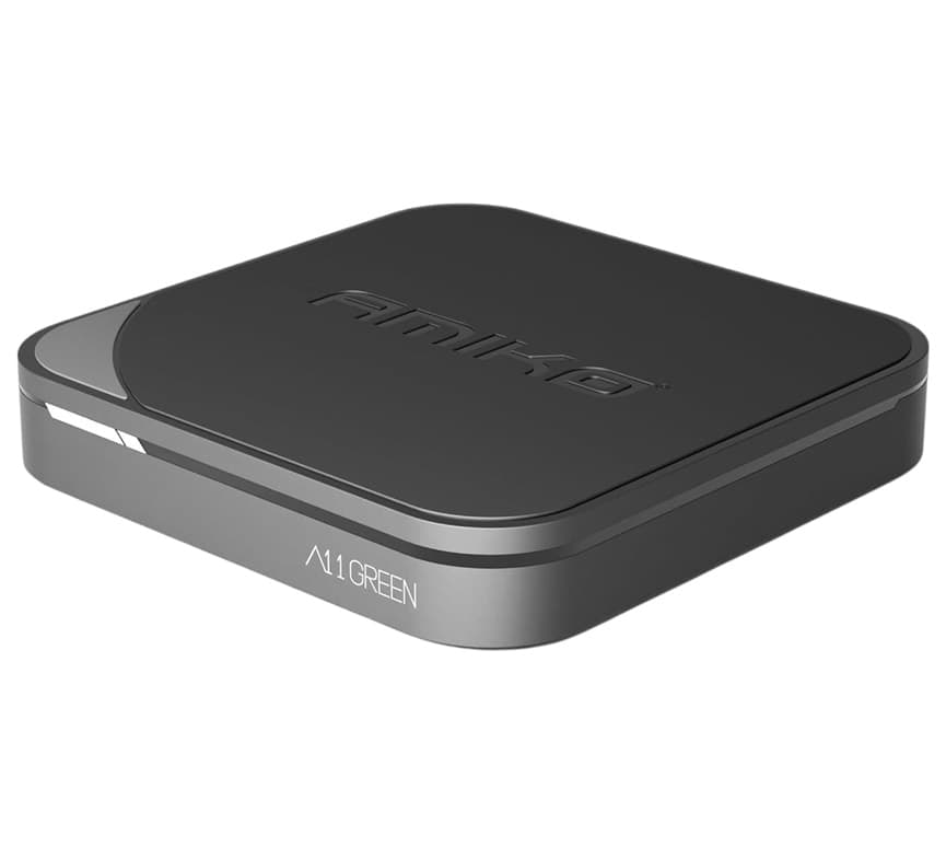 Amiko A11 GREEN 4K OTT 2/16GB Quad-Core Android 11 Wifi Dual Band Bluetooth in Cellulari e Smartphone DFP Elettronica Store - Scafati, commercioVirtuoso.it