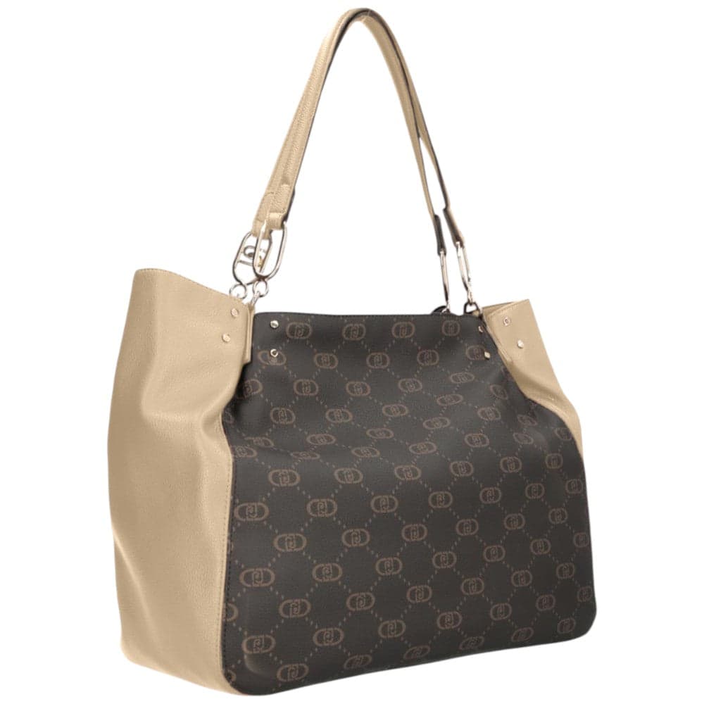 Liu Jo borsa tote beige media AF5112E0053-51308 in Borse Tote Prodotti di Classe - Nocera Superiore, commercioVirtuoso.it