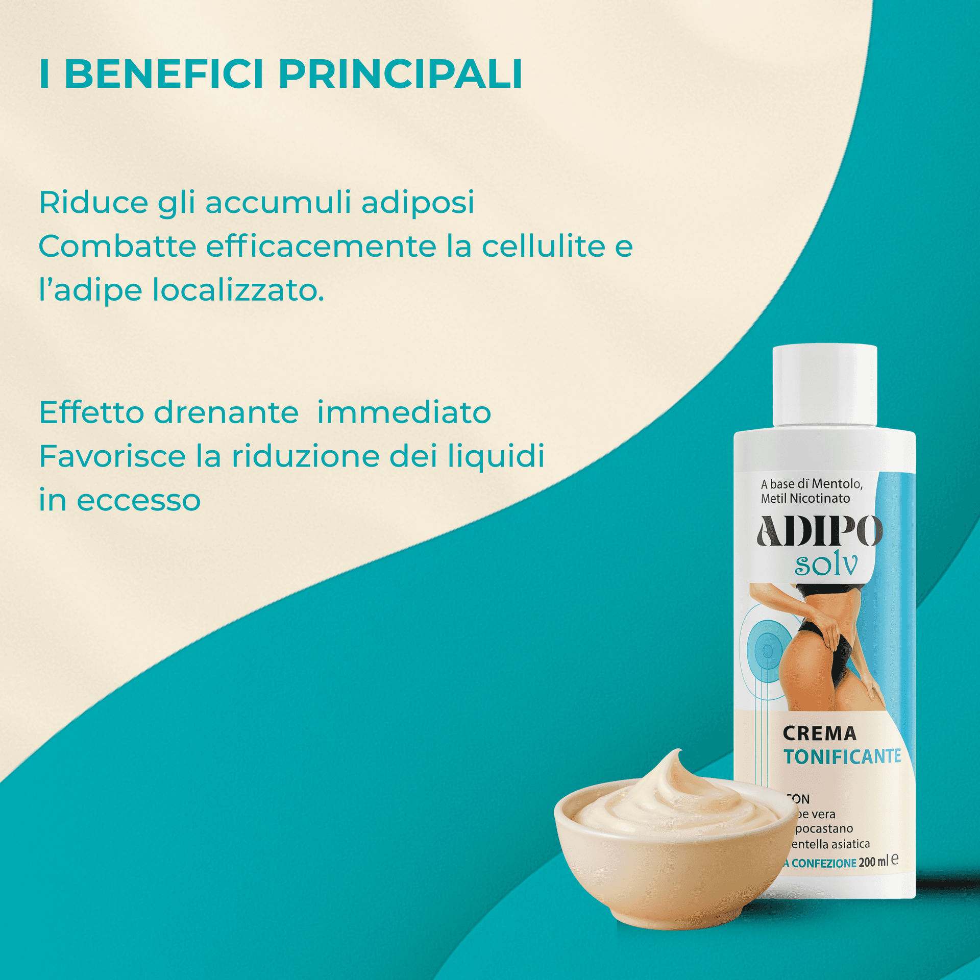 Adiposolv Crema Snellente Pancia e Fianchi – Brucia Grassi e Anticellulite Forte – Trattamento Intensivo con Drone Cosmetico – Rassodante Corpo 200ml – AlohaLabs in Rassodanti e tonificanti per il corpo BasketGuru Italia - Palermo, commercioVirtuoso.it